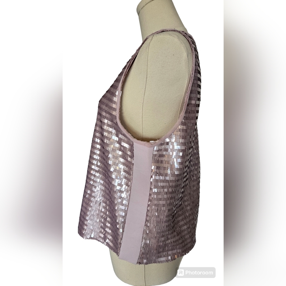 NWOT MNG Suit Sequin Top - Picture 4 of 9